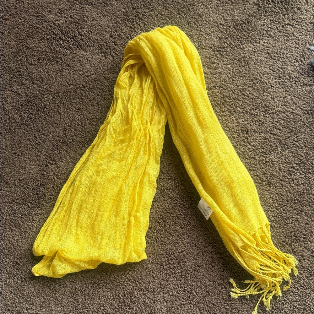 Yellow Women's Scarf